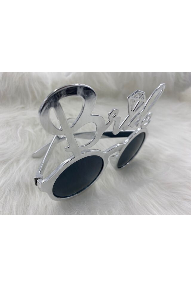 Bride to be Gold Gözlük Bekarlığa Veda Parti Aksesuarı Gümüş