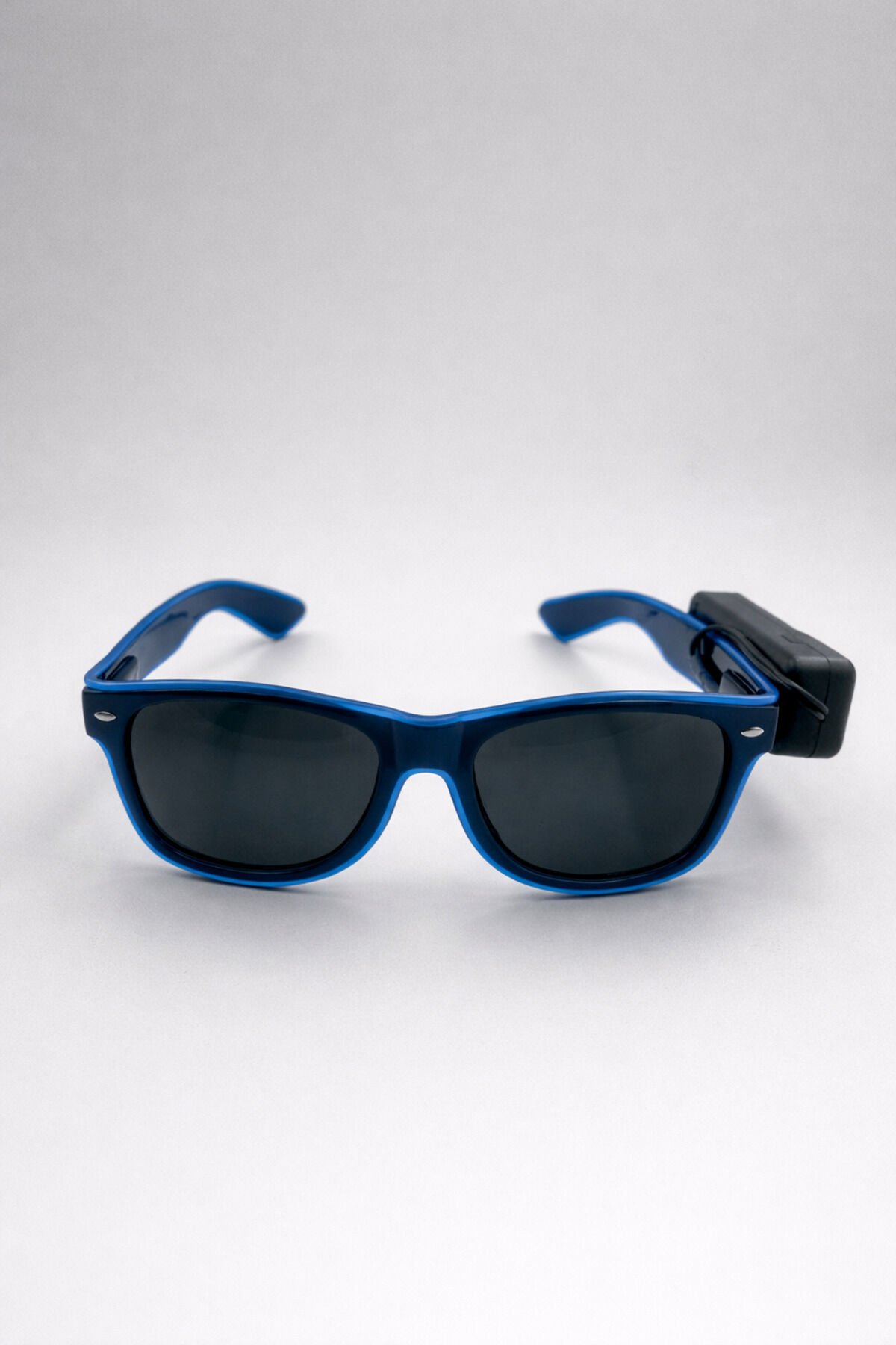 LED Işıklı Parti Gözlük Renk Değiştiren Işıklı Gözlük Festival, Doğum GünÜ Mavi