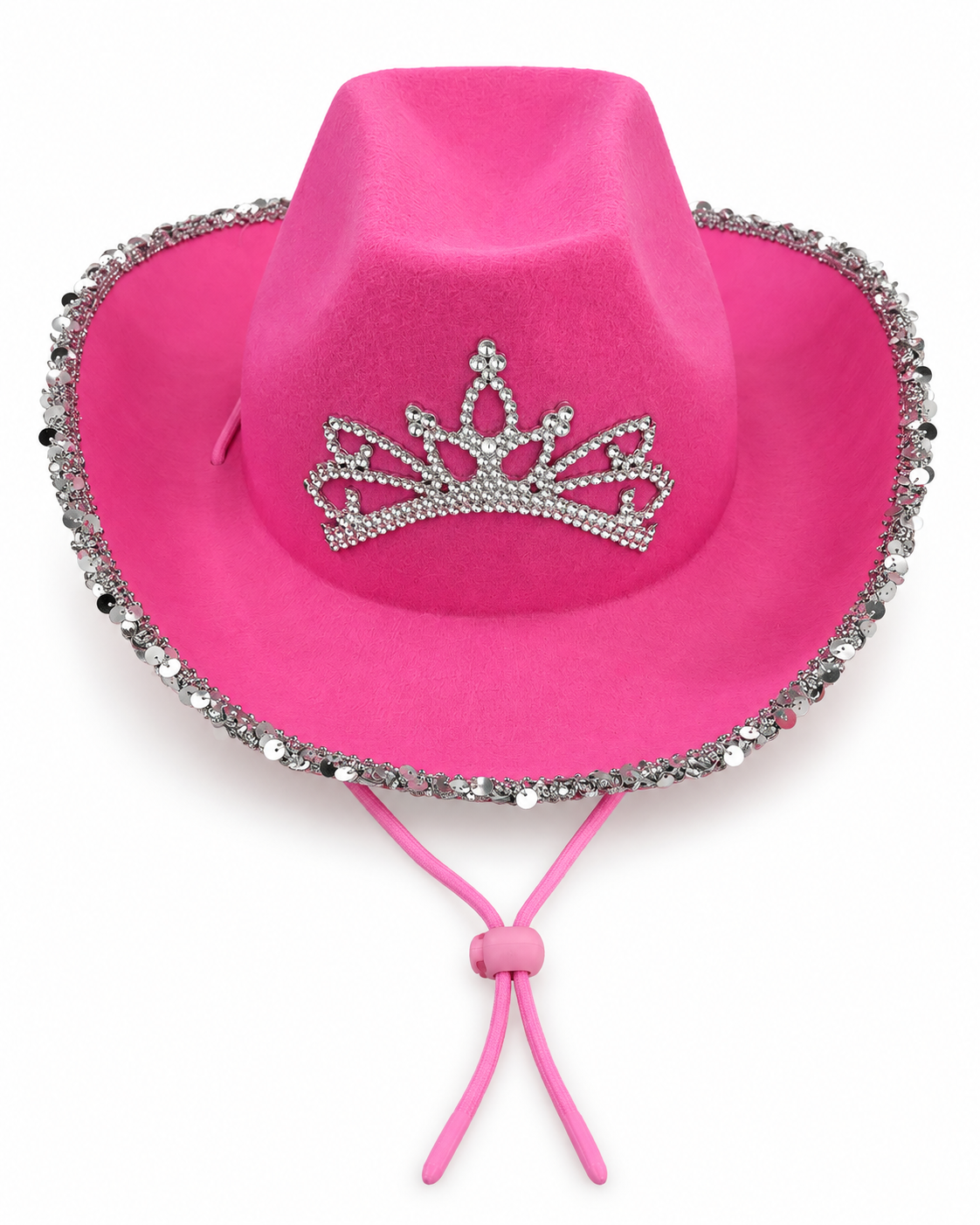 Parti Malzemesi Bride To Be Pembe Taçlı Simli Kovboy Şapkası Bekarlığa Veda Gelin Parti Aksesuarı