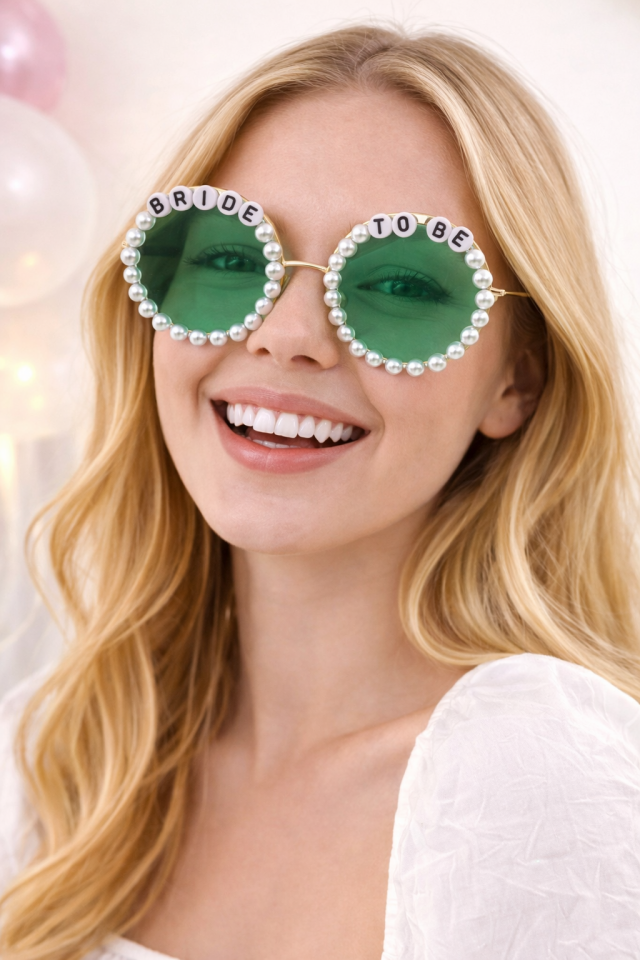 LÜX BRİDE YUVARLAK GÖZLÜK Yeşil