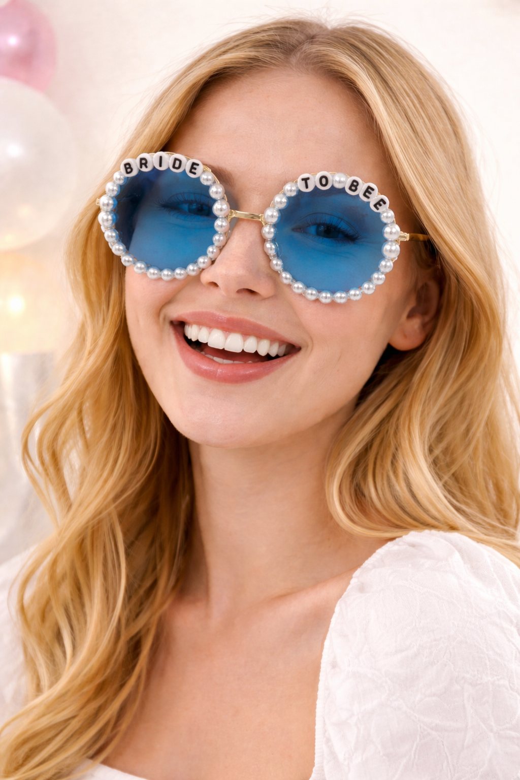 LÜX BRİDE YUVARLAK GÖZLÜK Mavi