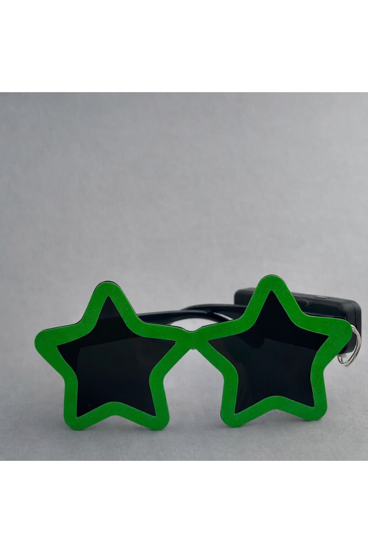 Işıklı Yıldız Parti Gözlüğü – LED Neon Efektli Eğlence Gözlüğü Yeşil