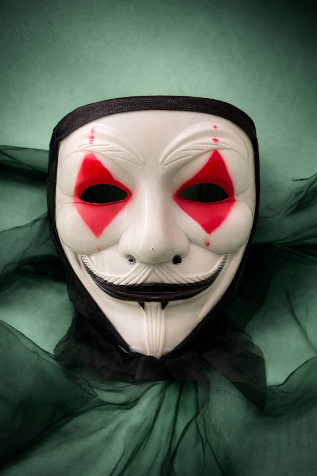 Parti Malzemesi  V For Vandetta Maskesi Vendetta Maske Yılbaşı Halloween Cadılar Günü Anonymous Maskesi