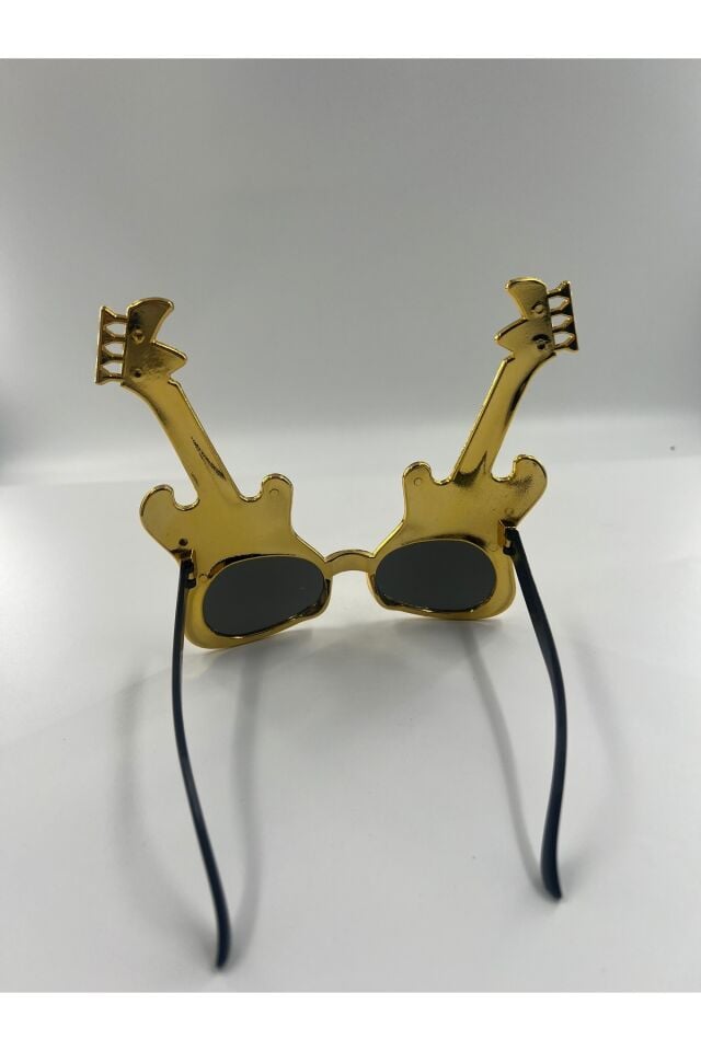 Parti Malzemesi Flamingo Parti Gözlüğü Gold – Eğlenceli Konsept Gözlük, Bekarlığa Veda, FestİVALve Parti Aksesuarı