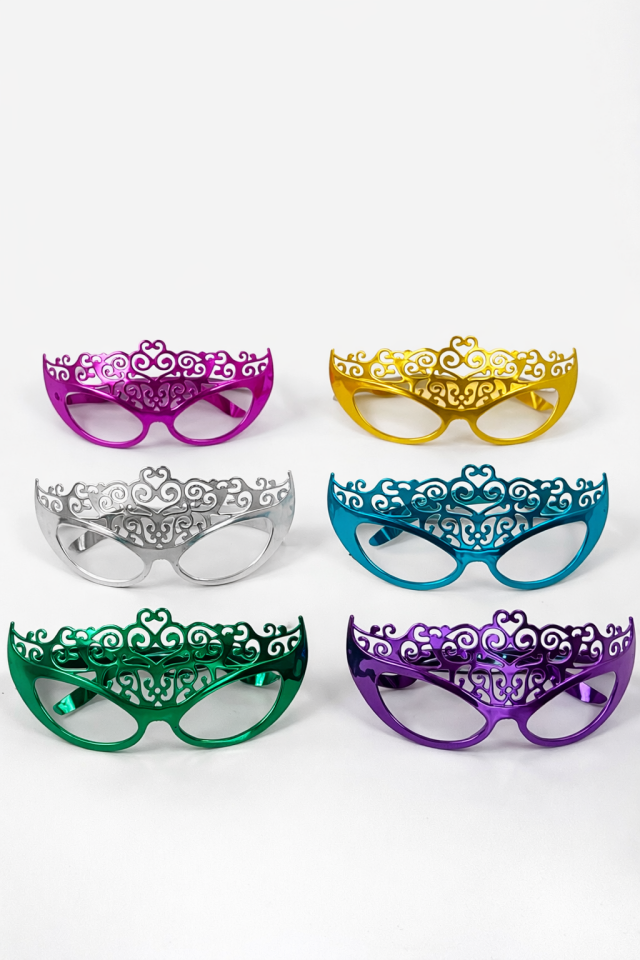 Parti Malzemesi Happy Birthday Maske Gözlük Seti 12’Lİ Renkli Parti Gözlüğü – Doğum Günü & Parti Aksesuarı