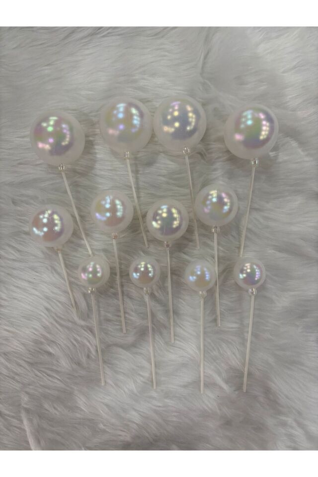 PASTA SÜSLEME TOPU İNCİ BEYAZ