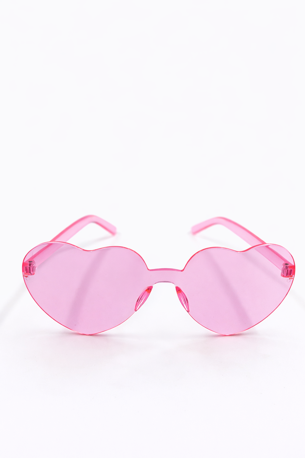 Kalp Şekilli Parti Gözlüğü – Renkli Camlı Eğlenceli Parti Gözlüğü Doğum Günü & Organizasyon Aksesuarı Pembe