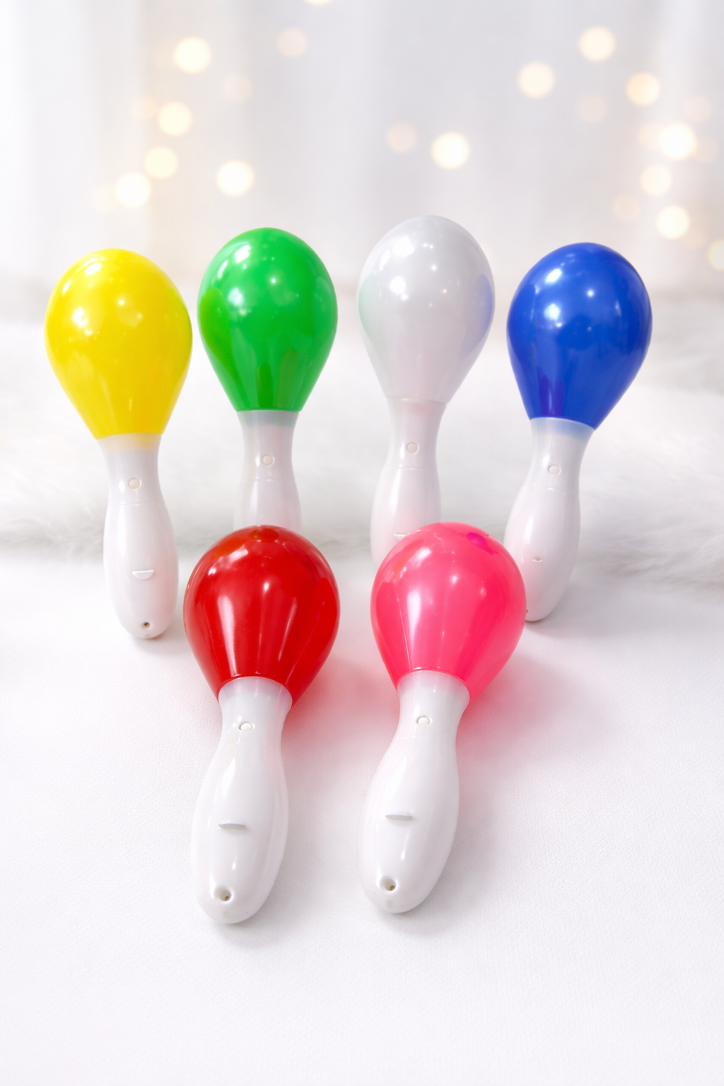 6 Adet Işıklı Marakas