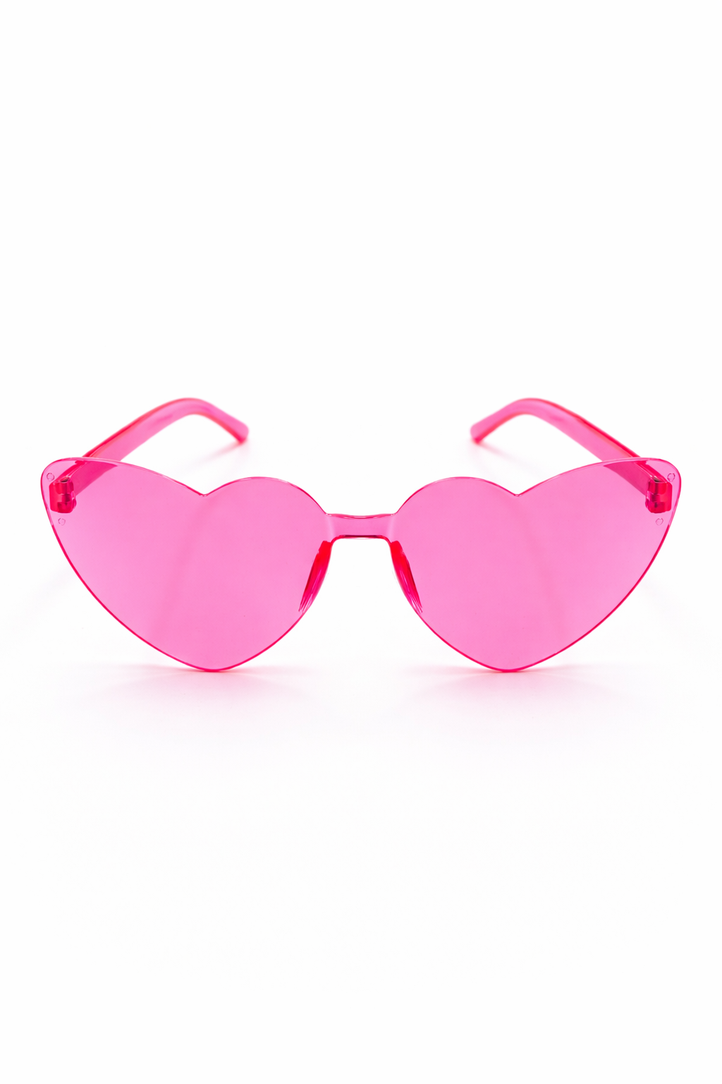 Kalp Şekilli Mor Renk Parti Gözlüğü – Camsız Eğlence Gözlüğü Doğum Günü & Organizasyon Aksesuarı Pembe