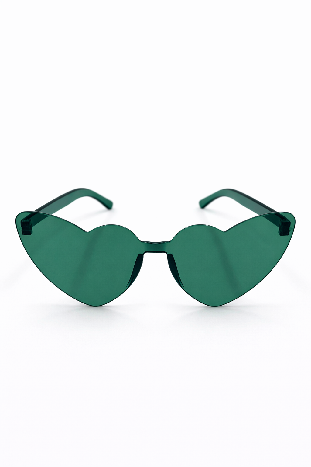 Kalp Şekilli Mor Renk Parti Gözlüğü – Camsız Eğlence Gözlüğü Doğum Günü & Organizasyon Aksesuarı Yeşil