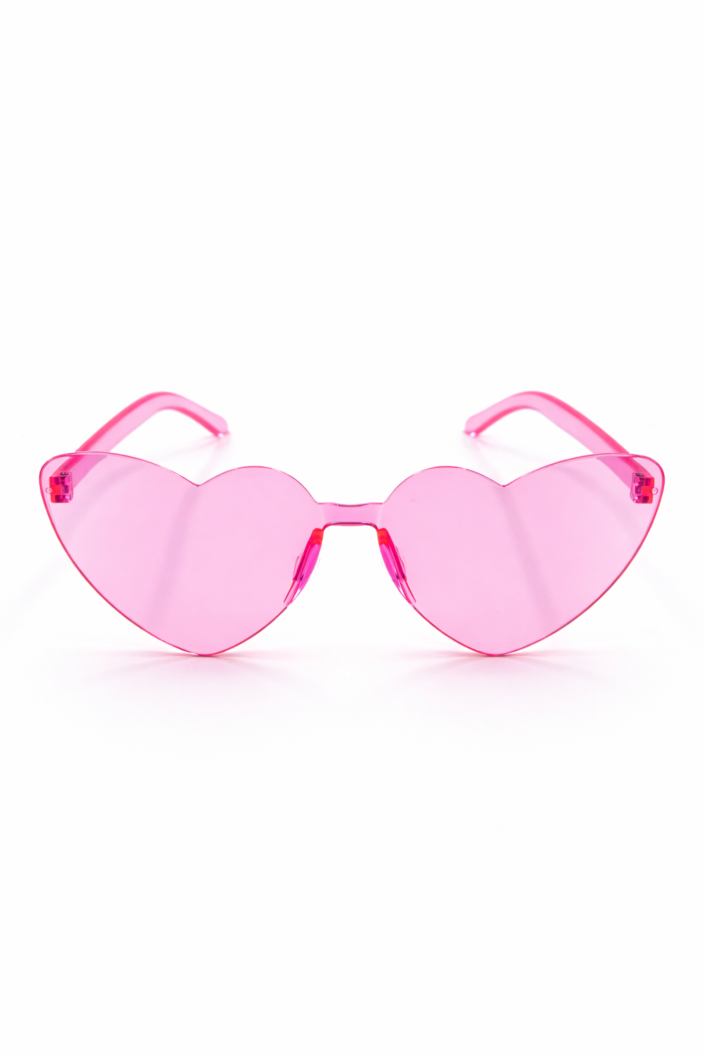 Kalp Şekilli Mor Renk Parti Gözlüğü – Camsız Eğlence Gözlüğü Doğum Günü & Organizasyon Aksesuarı Pudra