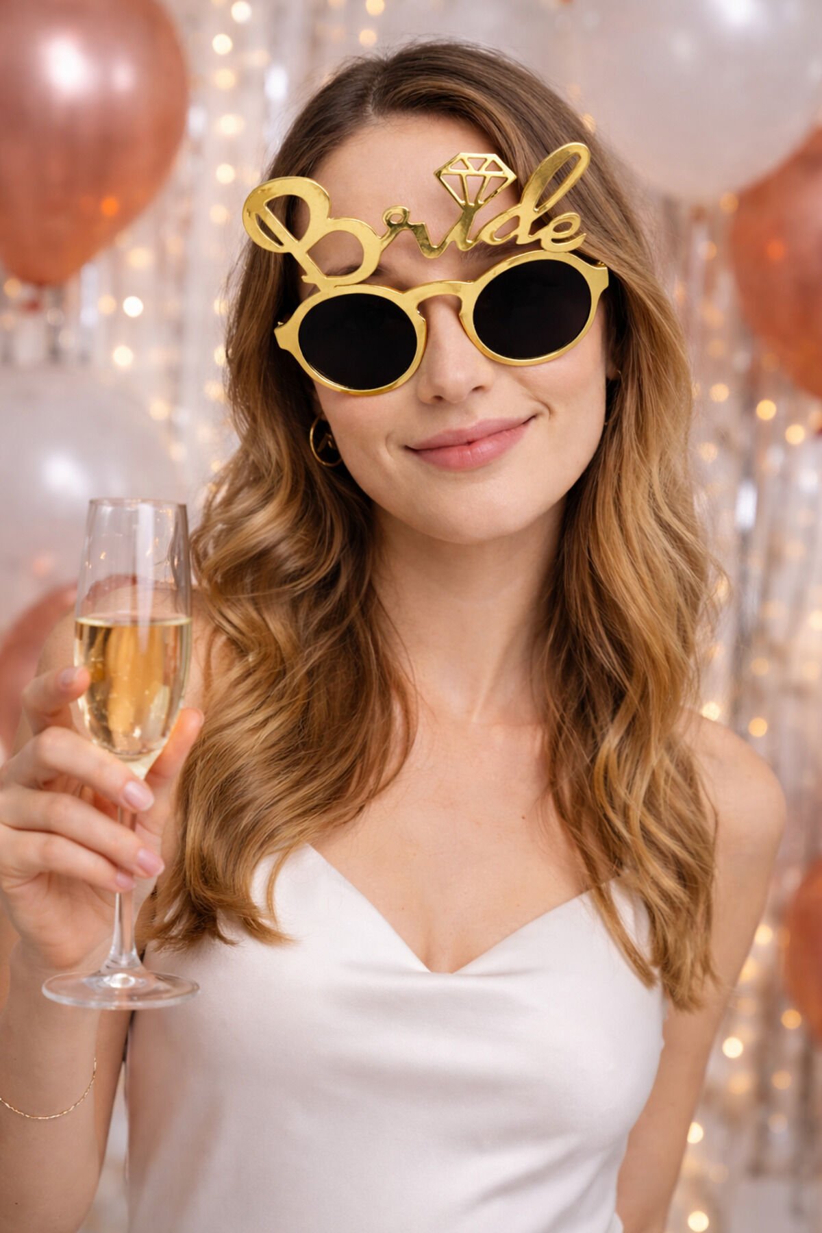 Parti Malzemesi Bride to be Gold Gözlük Bekarlığa Veda Parti Aksesuarı