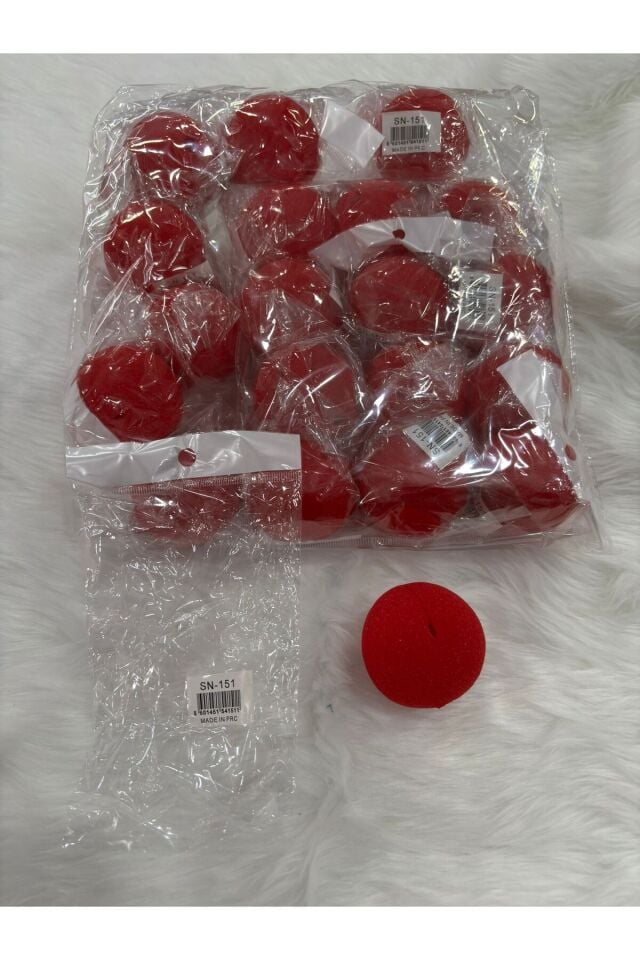 PALYAÇO BURNU KIRMIZI