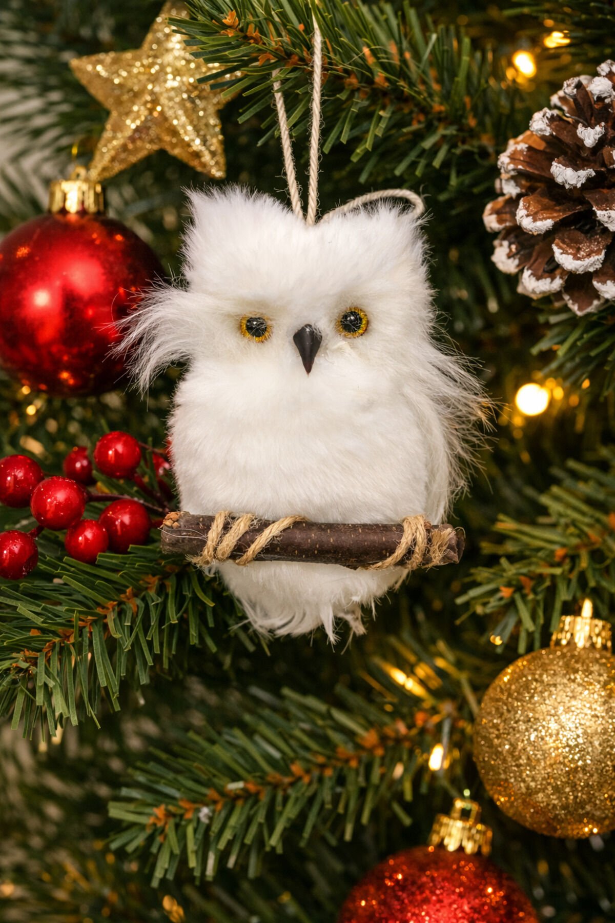 YILBAŞI AĞAÇ SÜSLEMESİ BAY KUŞ