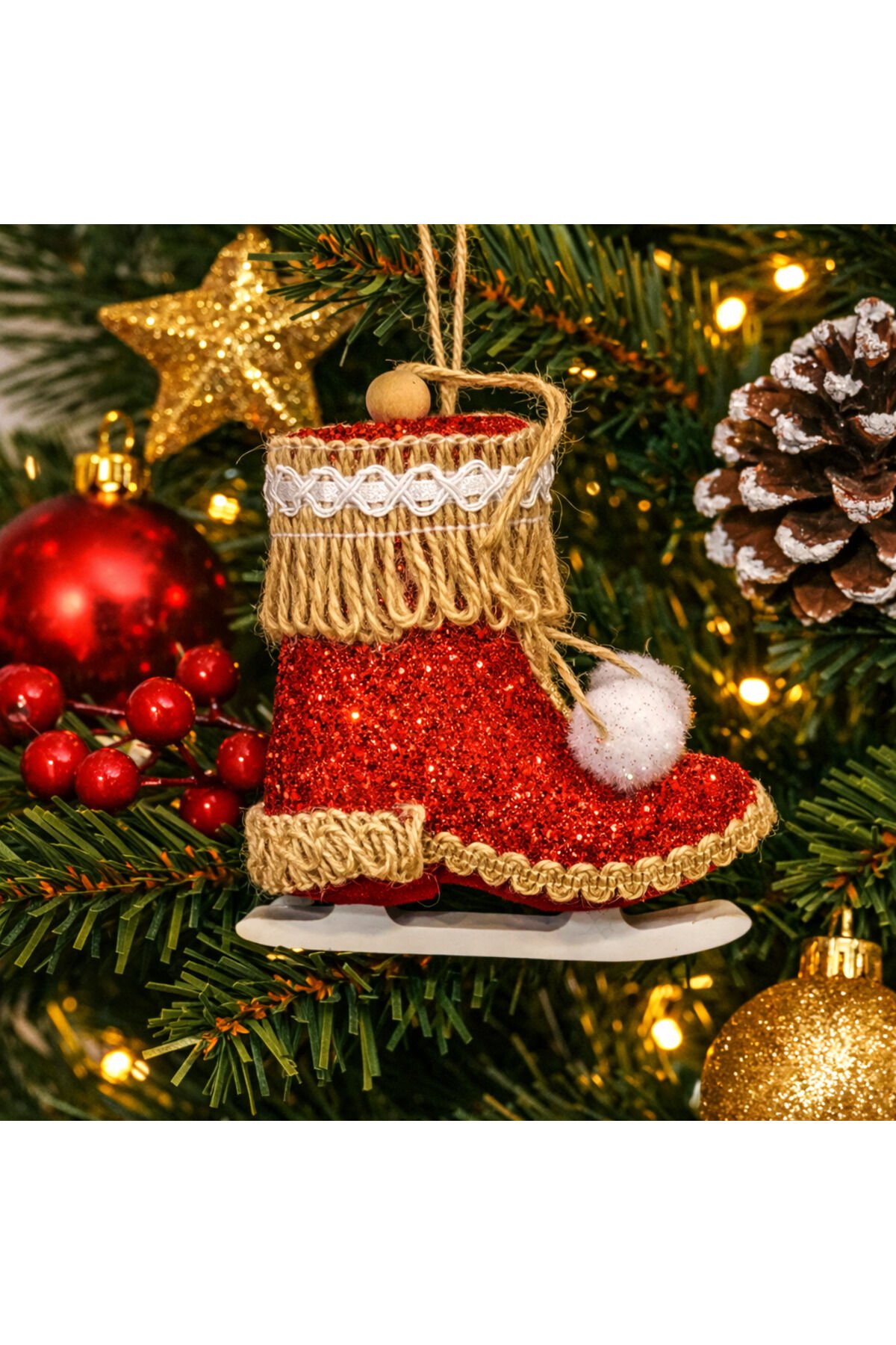 YILBAŞI AĞAÇ SÜSLEMESİ PATEN