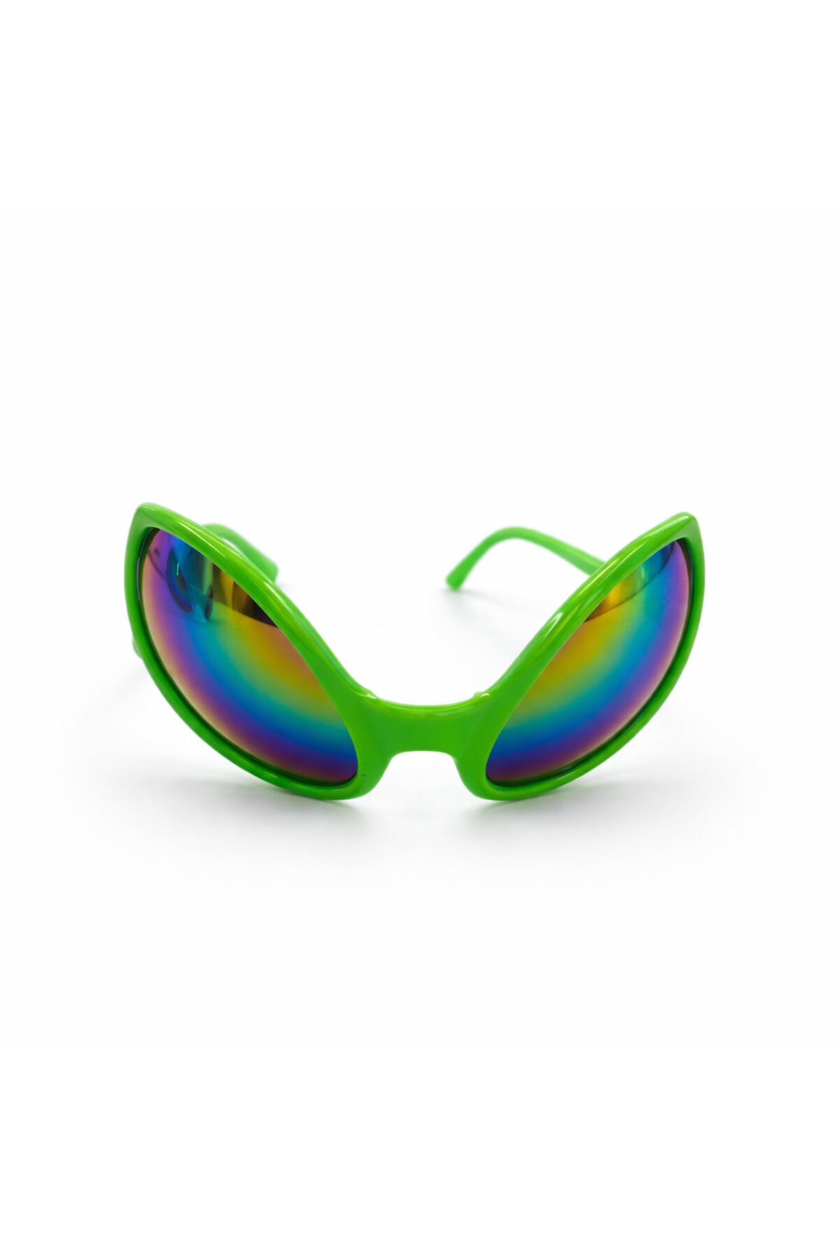 Parti Malzemesi  Uzaylı Parti Gözlüğü Rainbow Camlı Alien Parti Festivali Eğlence Gözlüğü