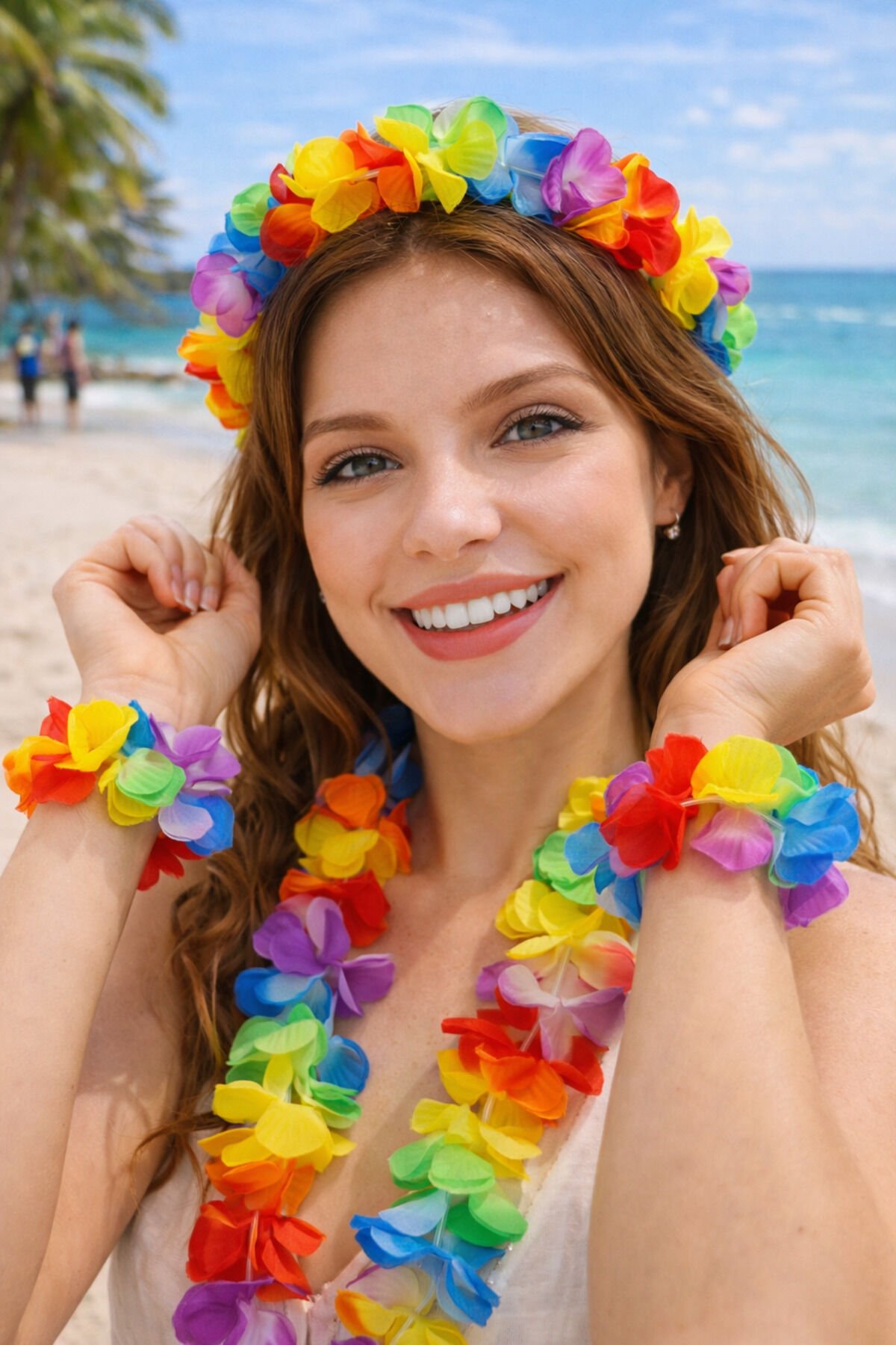Parti Malzemesi HAWAİ KOLYE SET