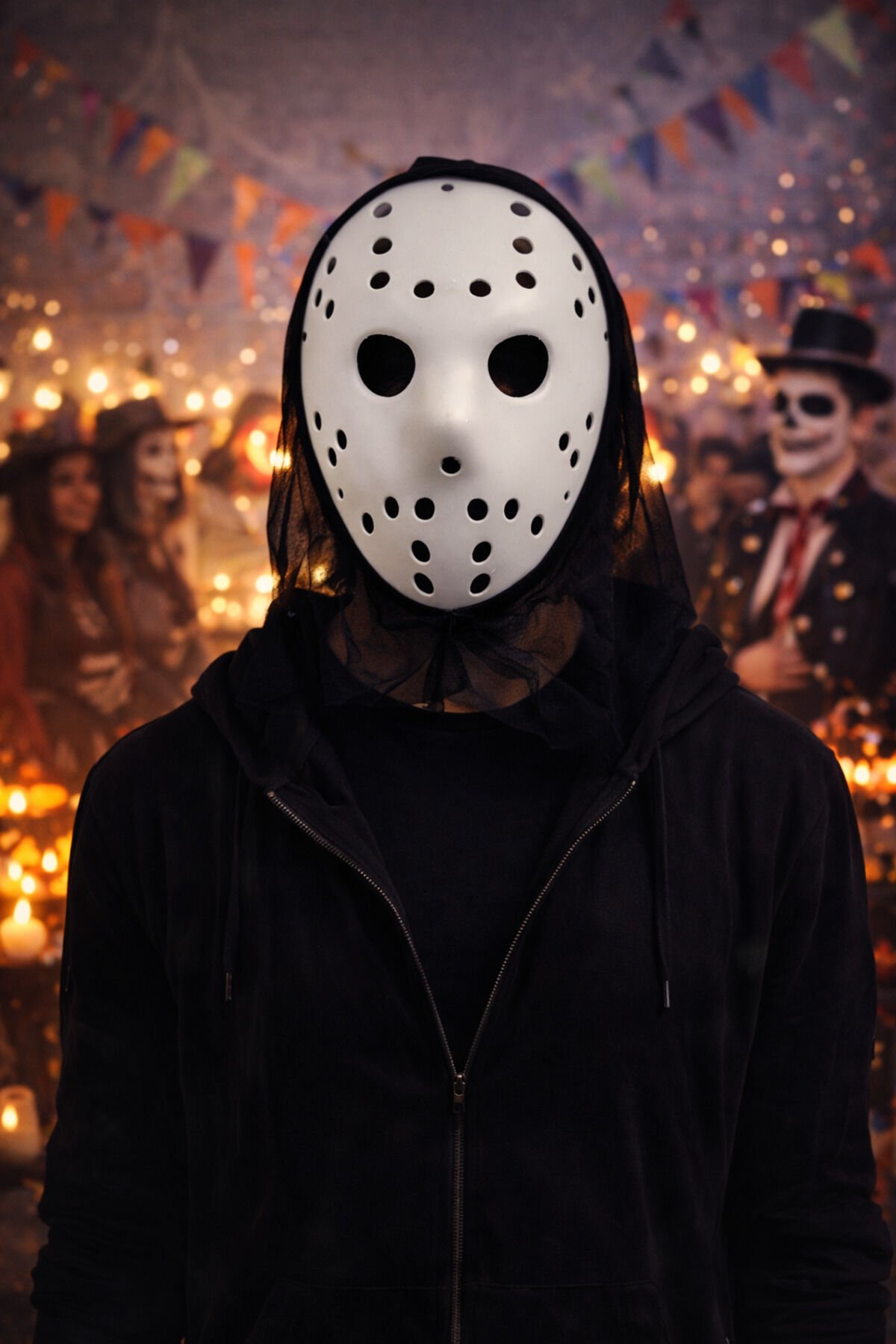 Parti Malzemesi HANİBAL MASK Beyaz