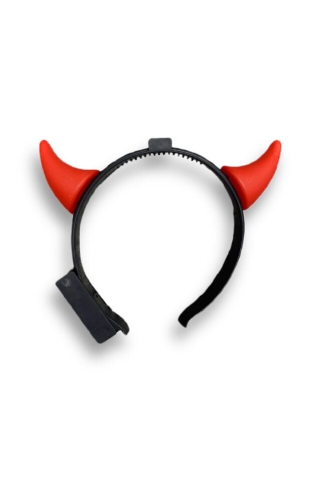 Parti Malzemesi Işıklı Şeytan Halloween Parti Taç