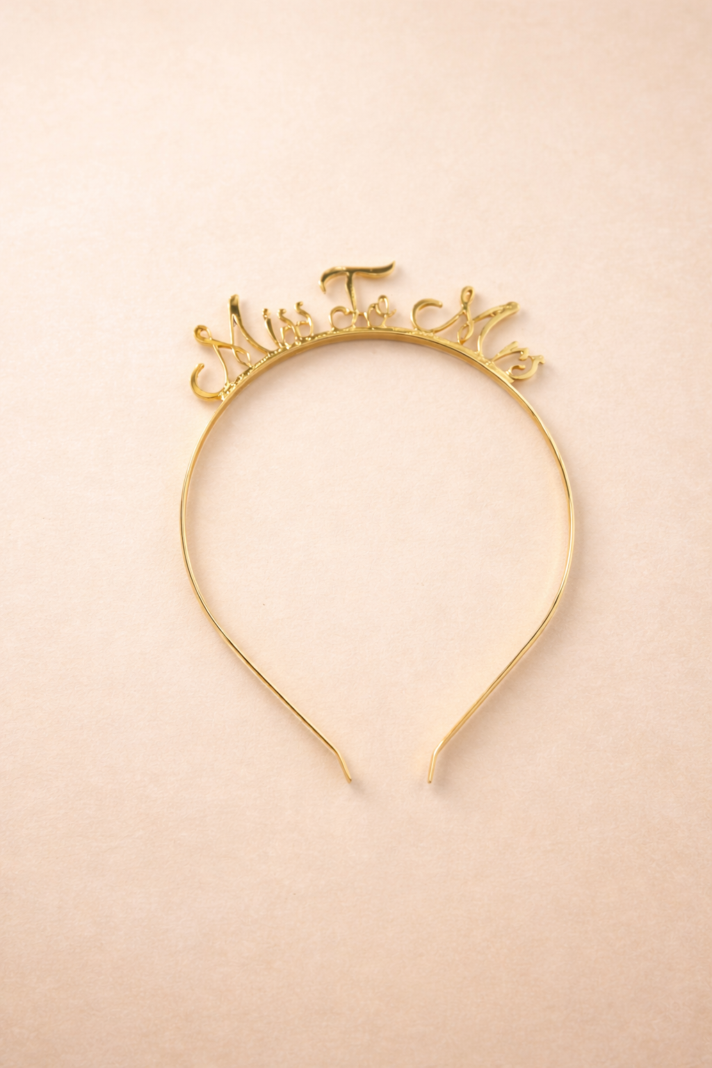 Future Mrs Yazılı  Taç Bekarlığa Veda Gelin Tacı Bride Parti Aksesuarı Gold