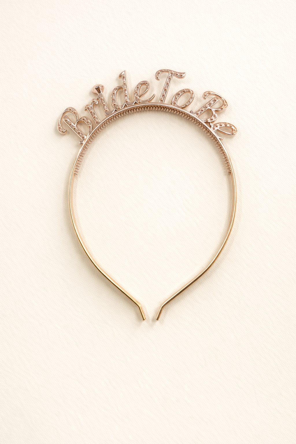 Bride To Be Taç Rose Gold Bekarlığa Veda Tacı Gelin Tacı Parti Aksesuarı SN-049 Rose Gold