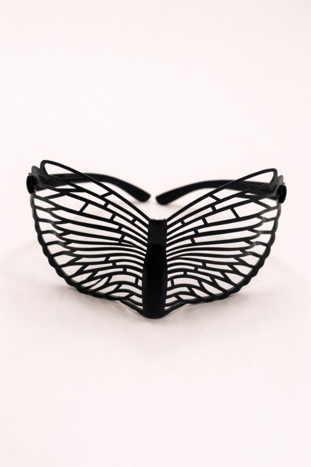 Kelebek Gözlük Siyah