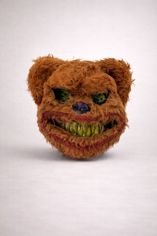 KORKUNÇ MASKE KAHVE