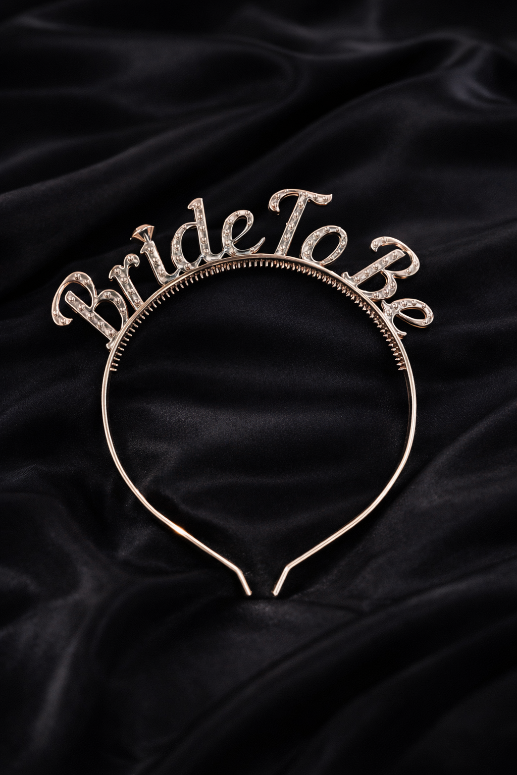 Bride To Be Taç  Bekarlığa Veda Tacı Gelin Tacı Parti Aksesuarı SN-2032 Rose Gold