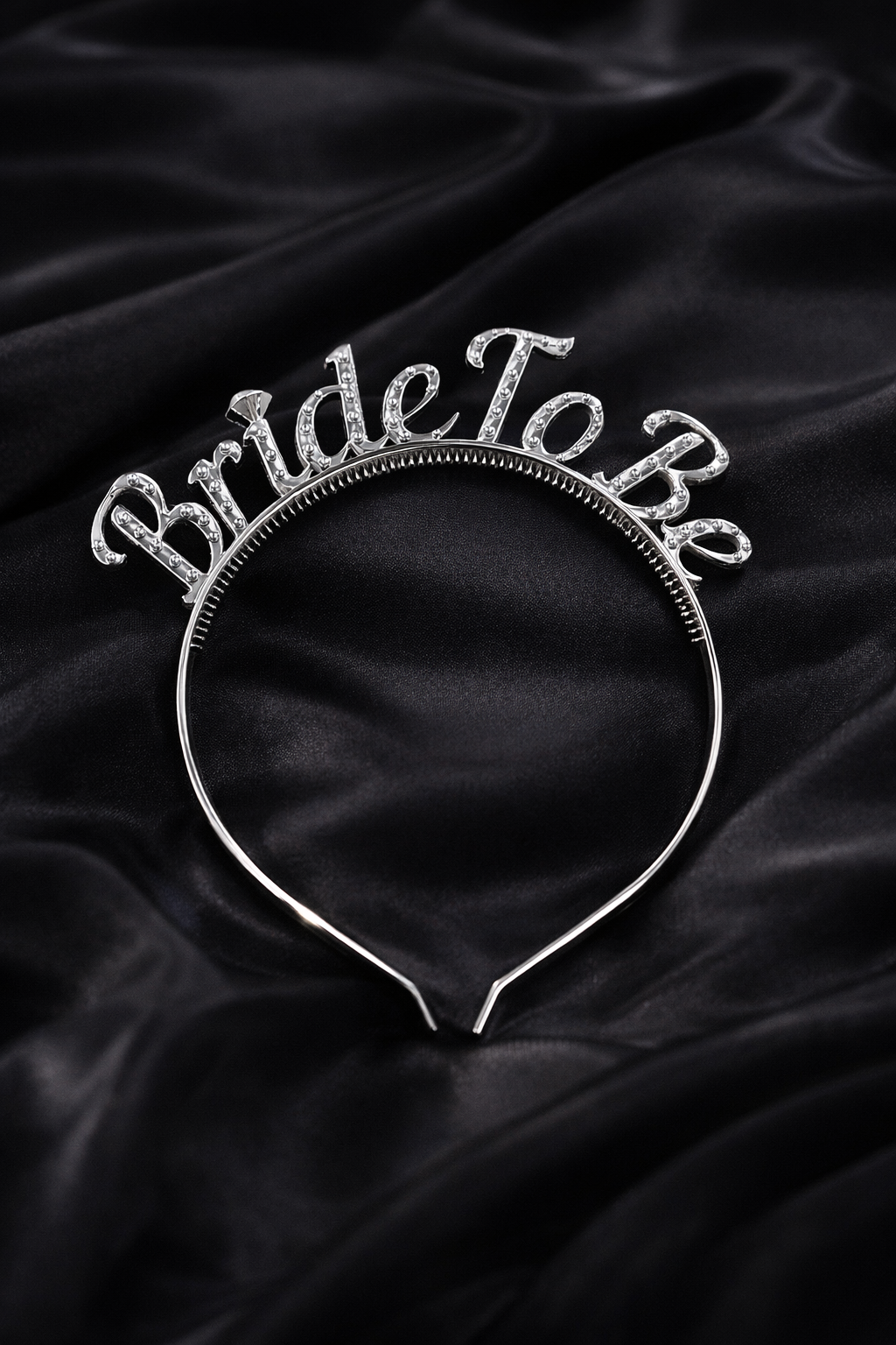 Bride To Be Taç  Bekarlığa Veda Tacı Gelin Tacı Parti Aksesuarı SN-2032 silver