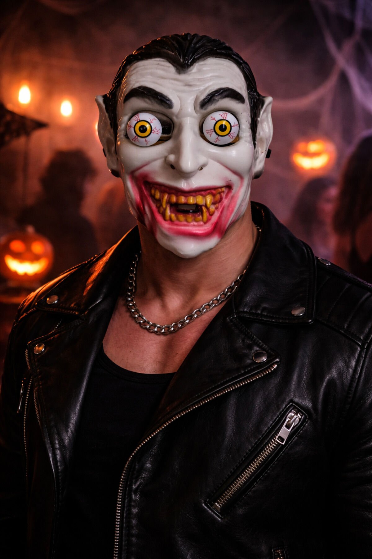 Korku Vampir Maskesi Drakula Cadılar Bayramı Kostüm Maskesi Halloween Parti Aksesuarı