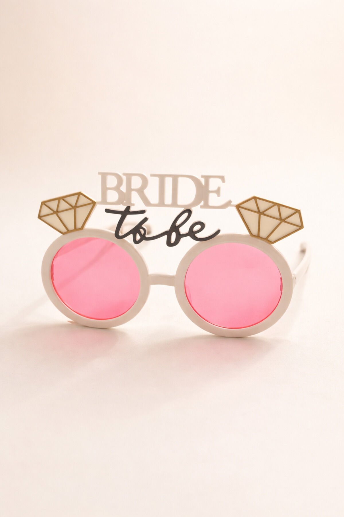 Bride To Be Parti Gözlüğü Pembe Camlı Bekarlığa Veda Gelin Gözlüğü