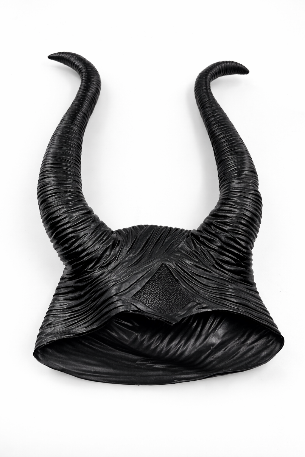 Siyah Boynuz Taç 30 cm Malefiz Tacı Halloween Cadı Şeytan Kostüm Aksesuarı