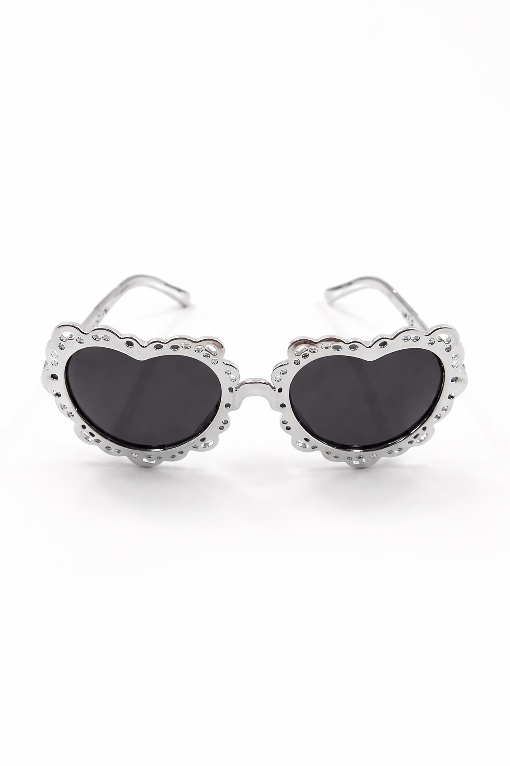 Kalp Şekilli Parti Gözlüğü Taşlı Eğlenceli Gözlük Happy Doğum Günü Bride Bekarlığa Veda Gümüş