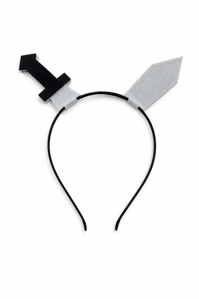 Parti Malzemesi Halloween Balta Detaylı Taç Korku Konsept Parti Tacı Yetişkin Cadılar Bayramı Aksesuarı yarım bıçak