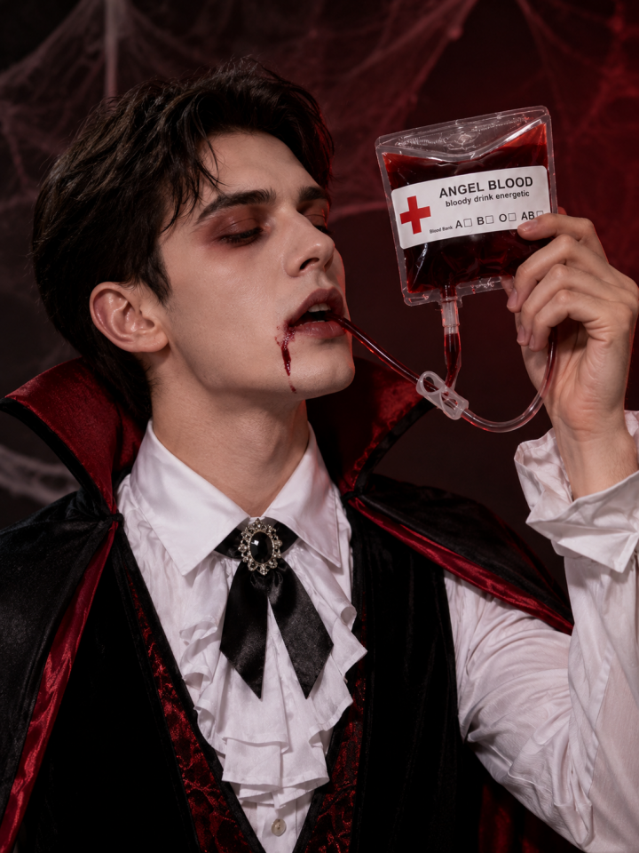 Parti Malzemesi Cadılar Bayramı Vampir Kanı İçecek Torbası Halloween Parti Aksesuarı Kan Paketi