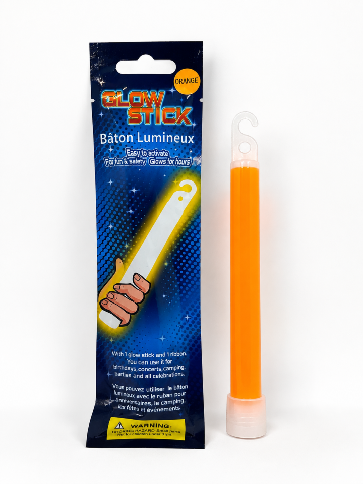 Parti Malzemeleri Turuncu Glow Stick Boyun Askılı Işıklı Çubuk Parti Konser Festival Neon Işık Çubuğu
